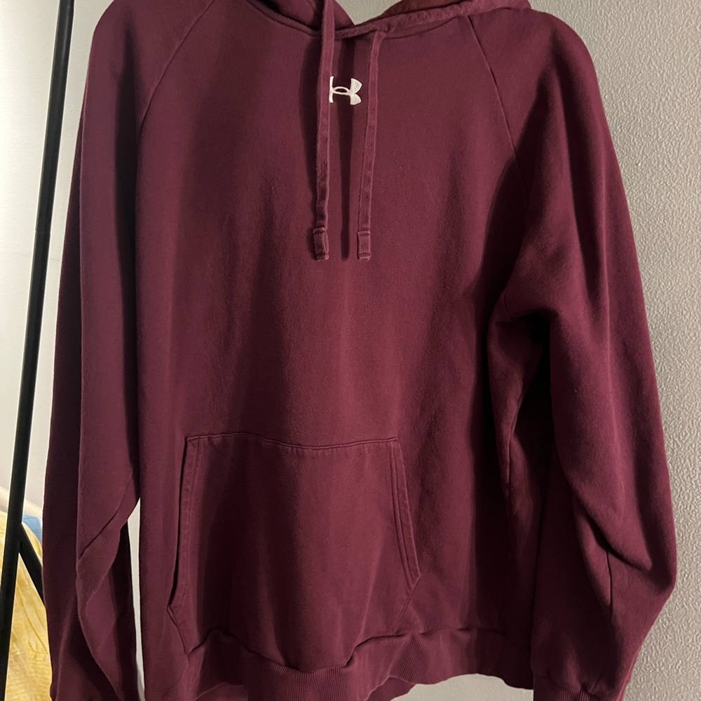 Under Armour Burgundy Hoodie XXL